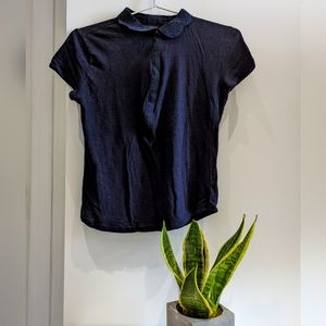 Ann Taylor Size S 100% Linen Shirt